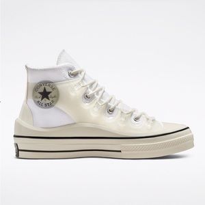 Converse Street Utility Chuck 70 Utility High Top sz 8.5 White/Egret/Black